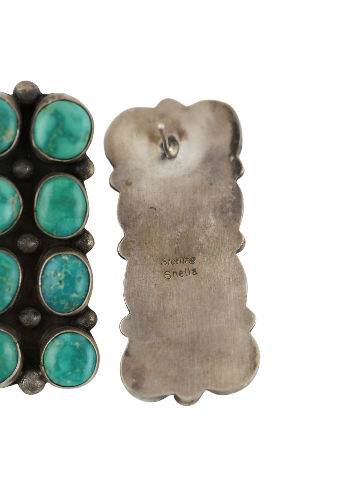 Sonoran Golde 8 Stone Cluster Earrings