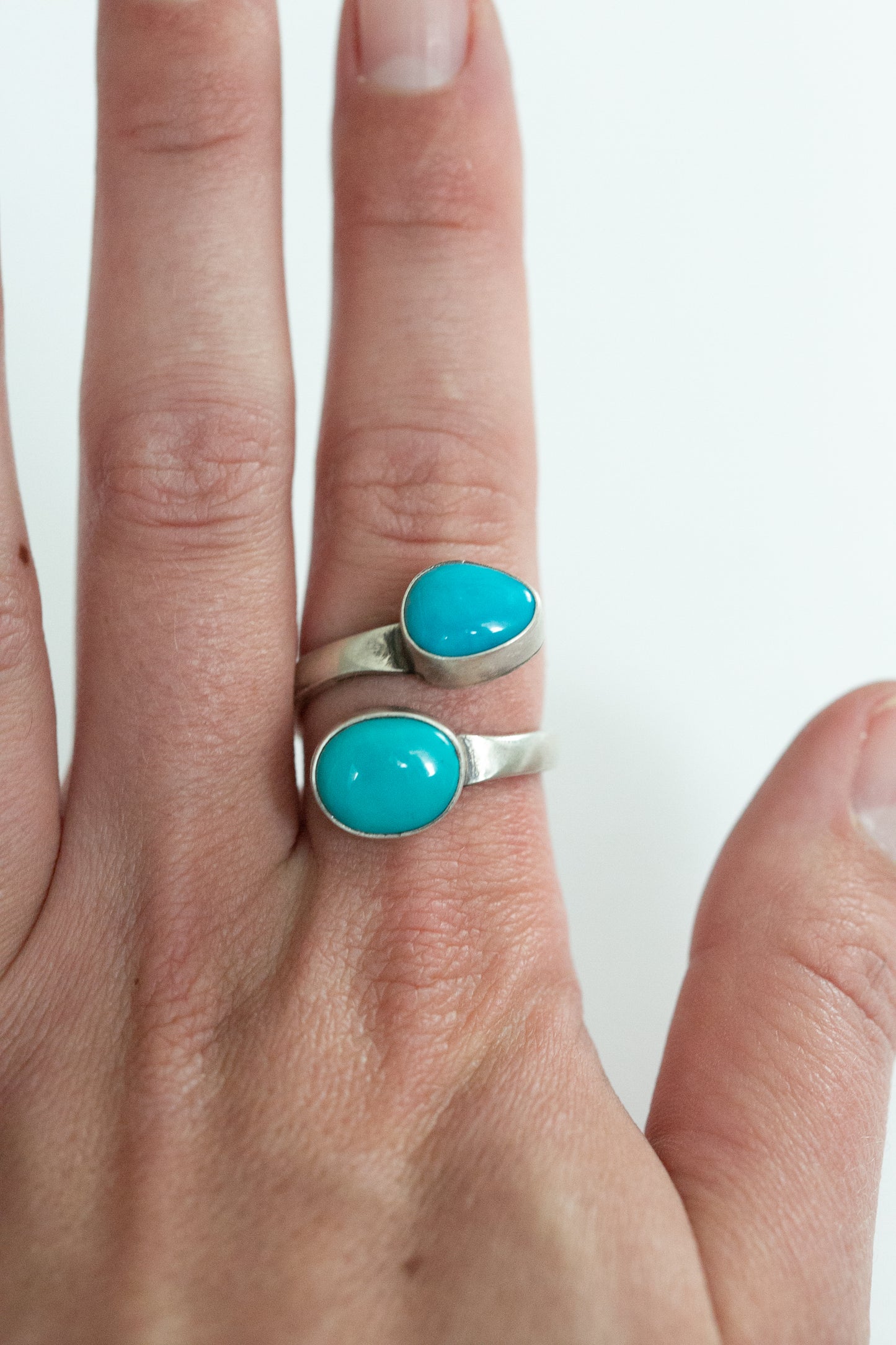 Adjustable 2 Stone Kingman Rings | A