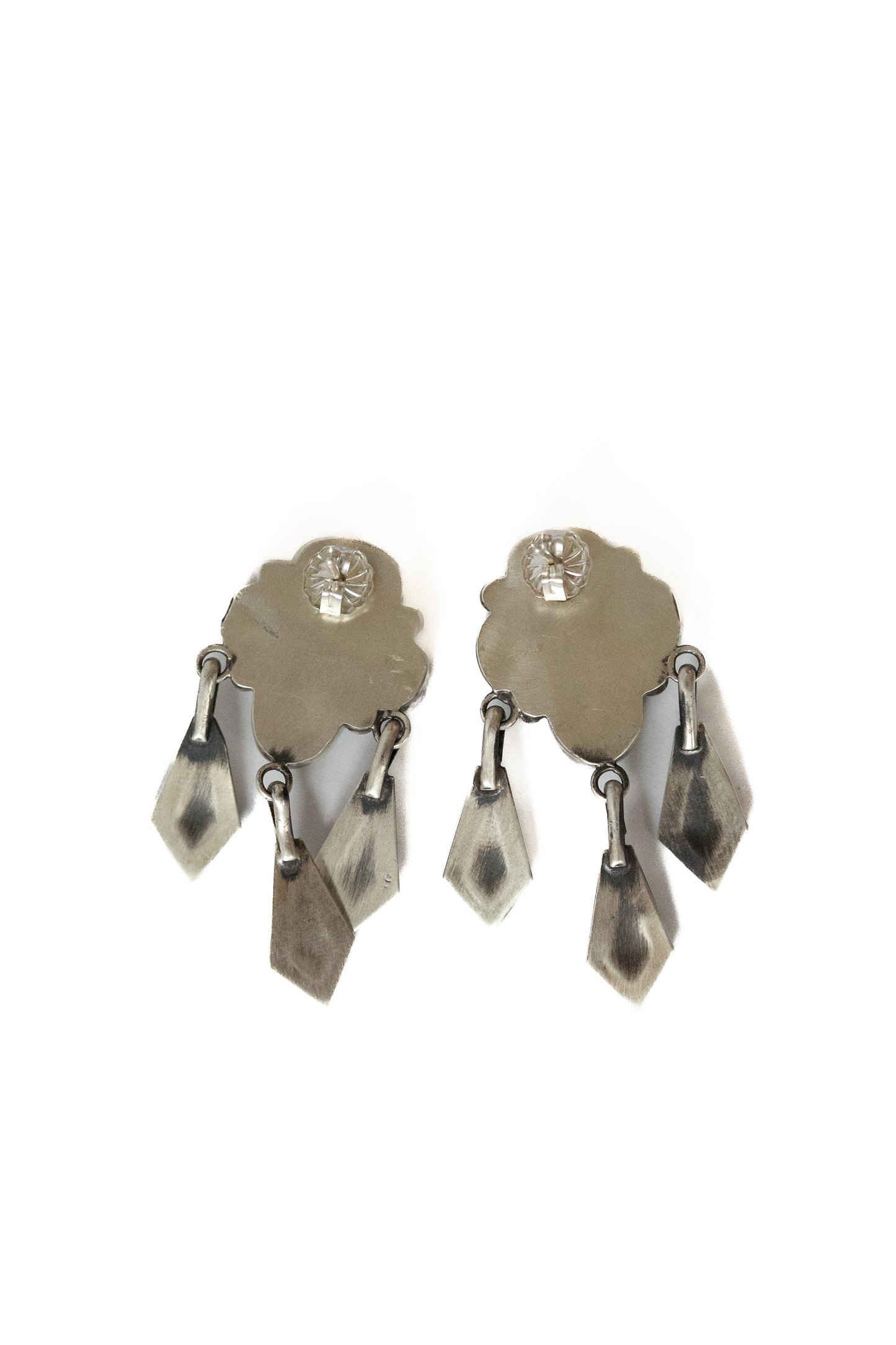 Sonoran Turquoise Diamond Dangle Earrings