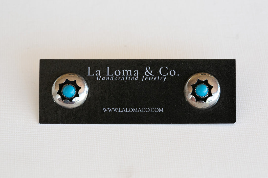 Shadowbox Concho Earrings