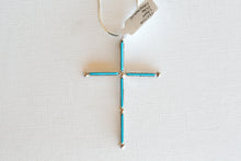 Load image into Gallery viewer, Zuni Cross Pendant
