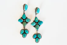 Load image into Gallery viewer, Kingman Floral Statement Earrings
