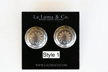 Load image into Gallery viewer, Simple Concho Earrings
