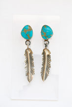 Load image into Gallery viewer, Feather Post Earring | Style B
