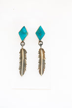 Load image into Gallery viewer, Feather Post Earring | Style B
