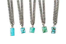 Load image into Gallery viewer, Turquoise Chain Necklace
