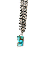 Load image into Gallery viewer, Turquoise Chain Necklace
