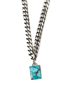 Load image into Gallery viewer, Turquoise Chain Necklace
