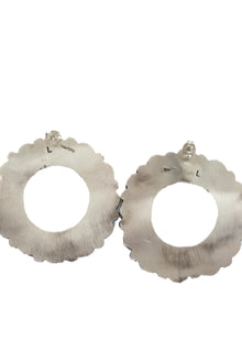 Round Kingman Cluster Earrings | Style B