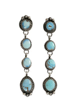 Load image into Gallery viewer, Golden Hills Four Stone Dangle Earrings
