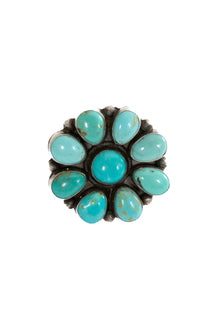 Adjustable Flower Cluster Ring | E