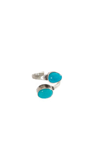 Adjustable 2 Stone Kingman Rings | A