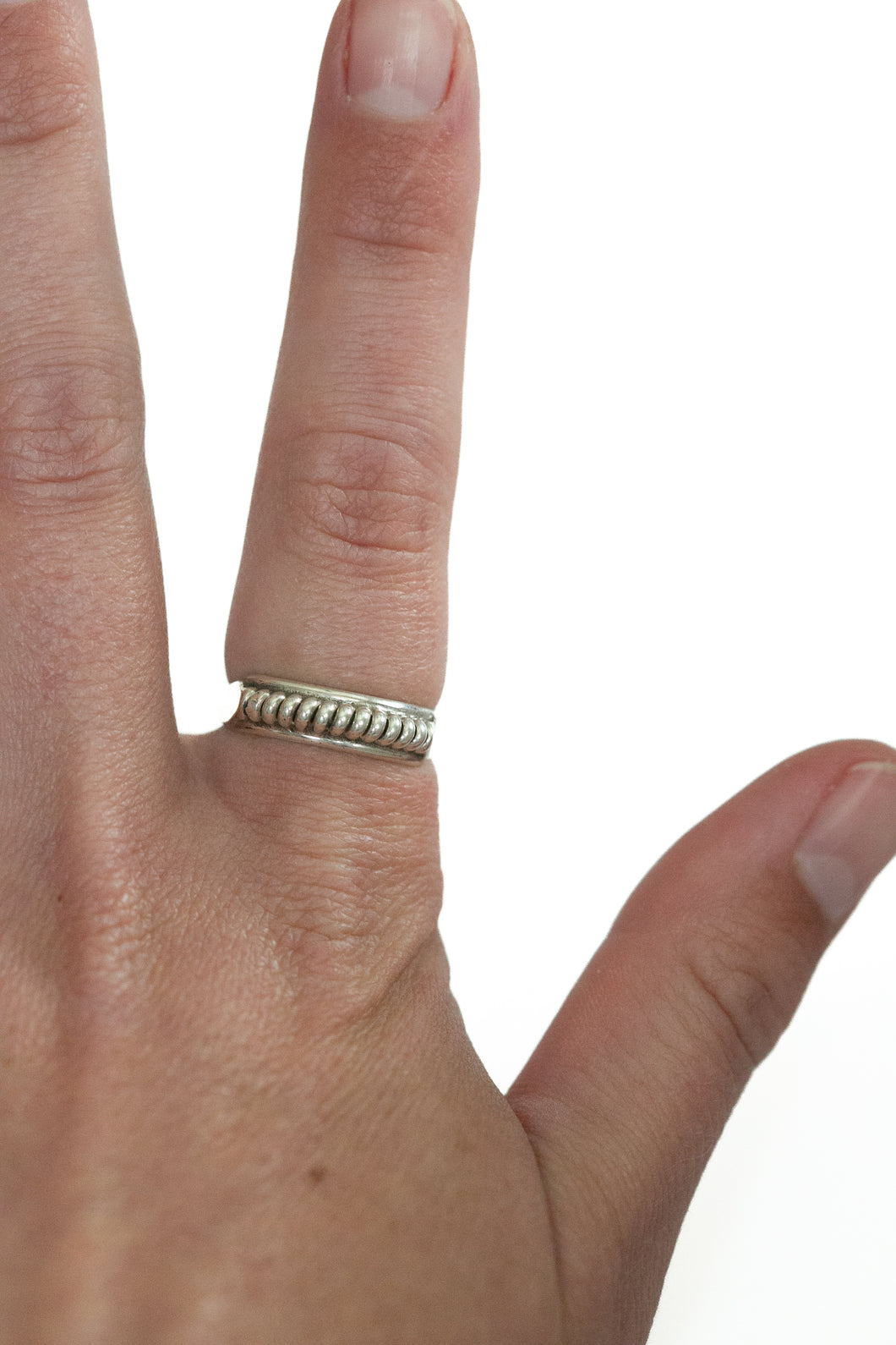 Twisted Stacker Ring