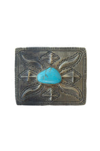 Load image into Gallery viewer, Turquoise Belt Buckle | J. Alexander
