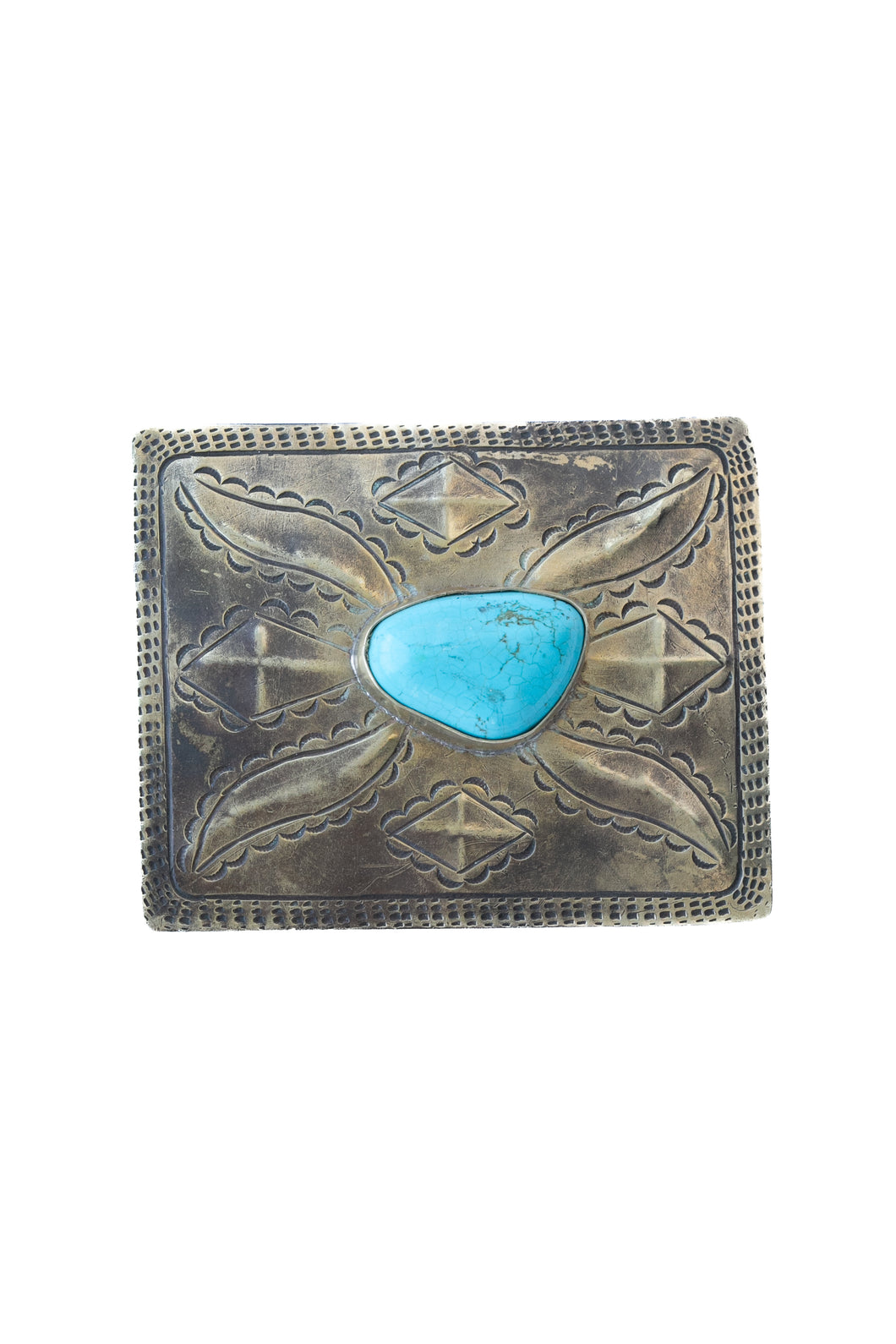 Turquoise Belt Buckle | J. Alexander