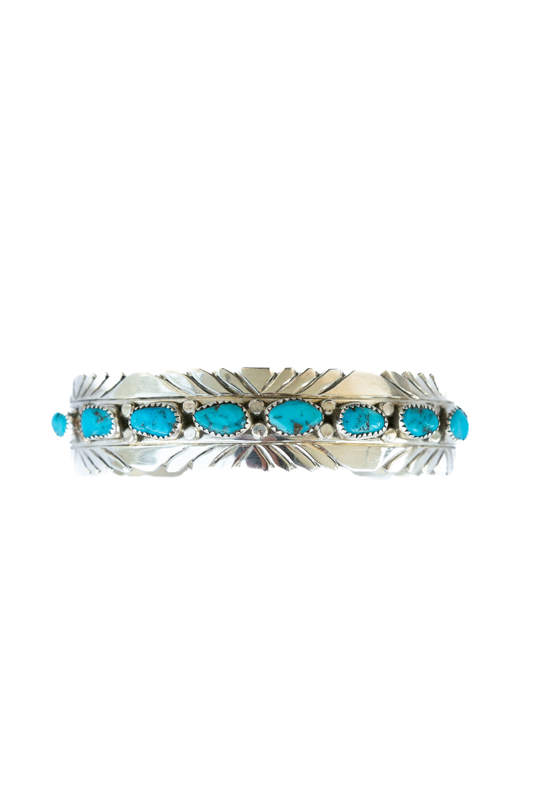 Turquoise Nugget Cuff