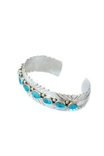 Load image into Gallery viewer, Turquoise Nugget Cuff
