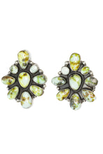 Load image into Gallery viewer, Palomino Cluster Earrings | Travis J.
