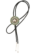 Load image into Gallery viewer, Horse Cluster Bolo Tie | Green
