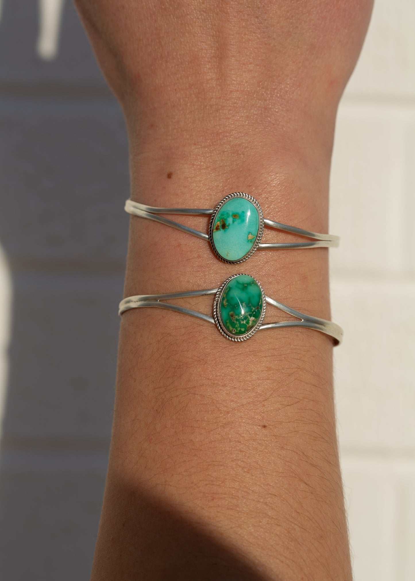 Sonoran Single Stone Cuff