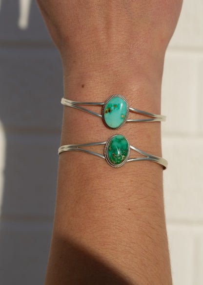 Sonoran Single Stone Cuff