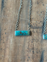 Load image into Gallery viewer, Turquoise Bar Necklace
