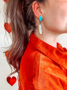 Feather Post Earring | Style B