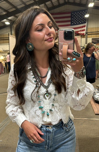 Horse Cluster Earrings