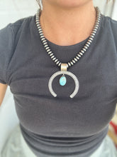 Load image into Gallery viewer, Turquoise Naja Pendant
