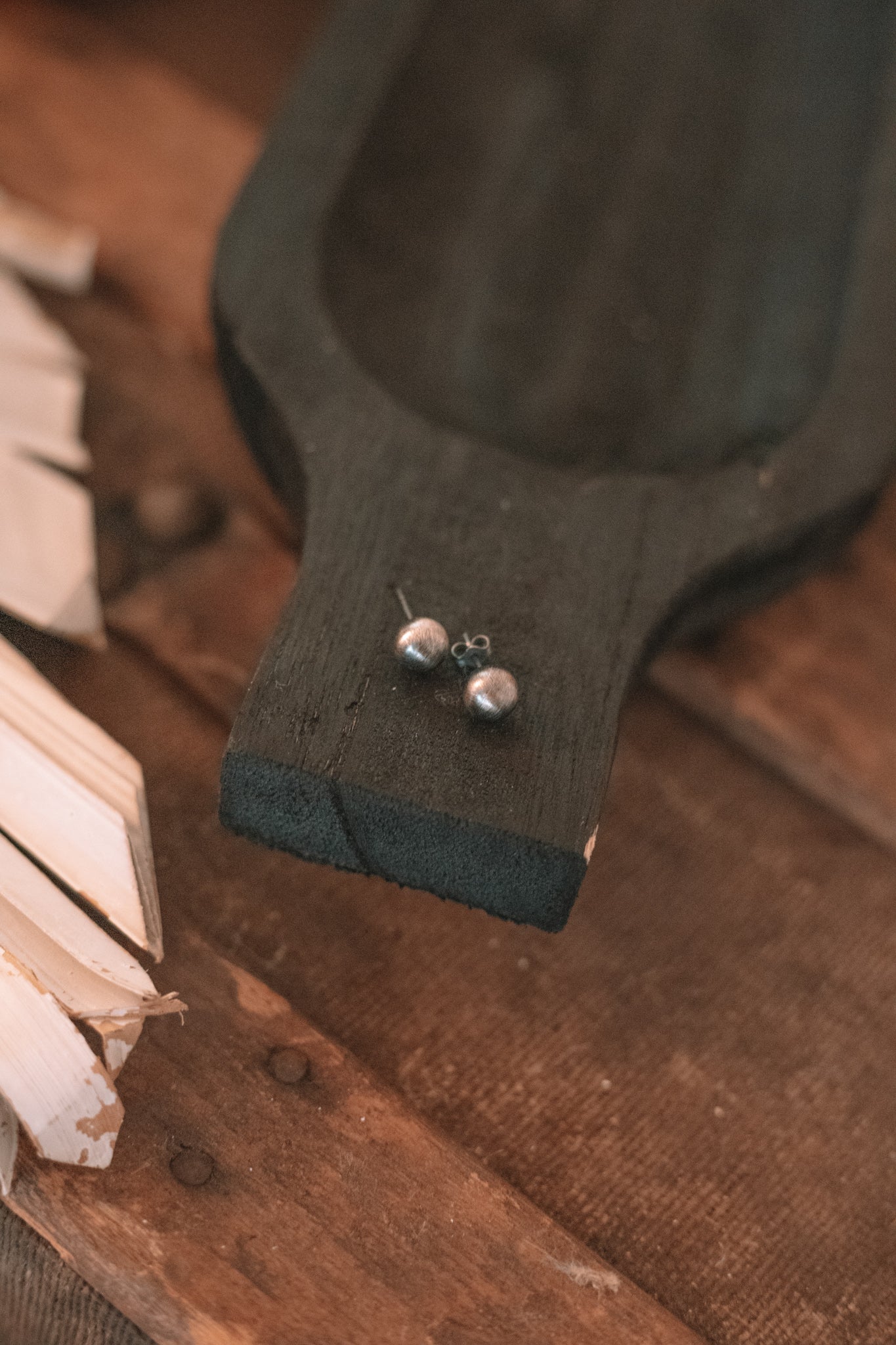 Sterling Pearl Studs